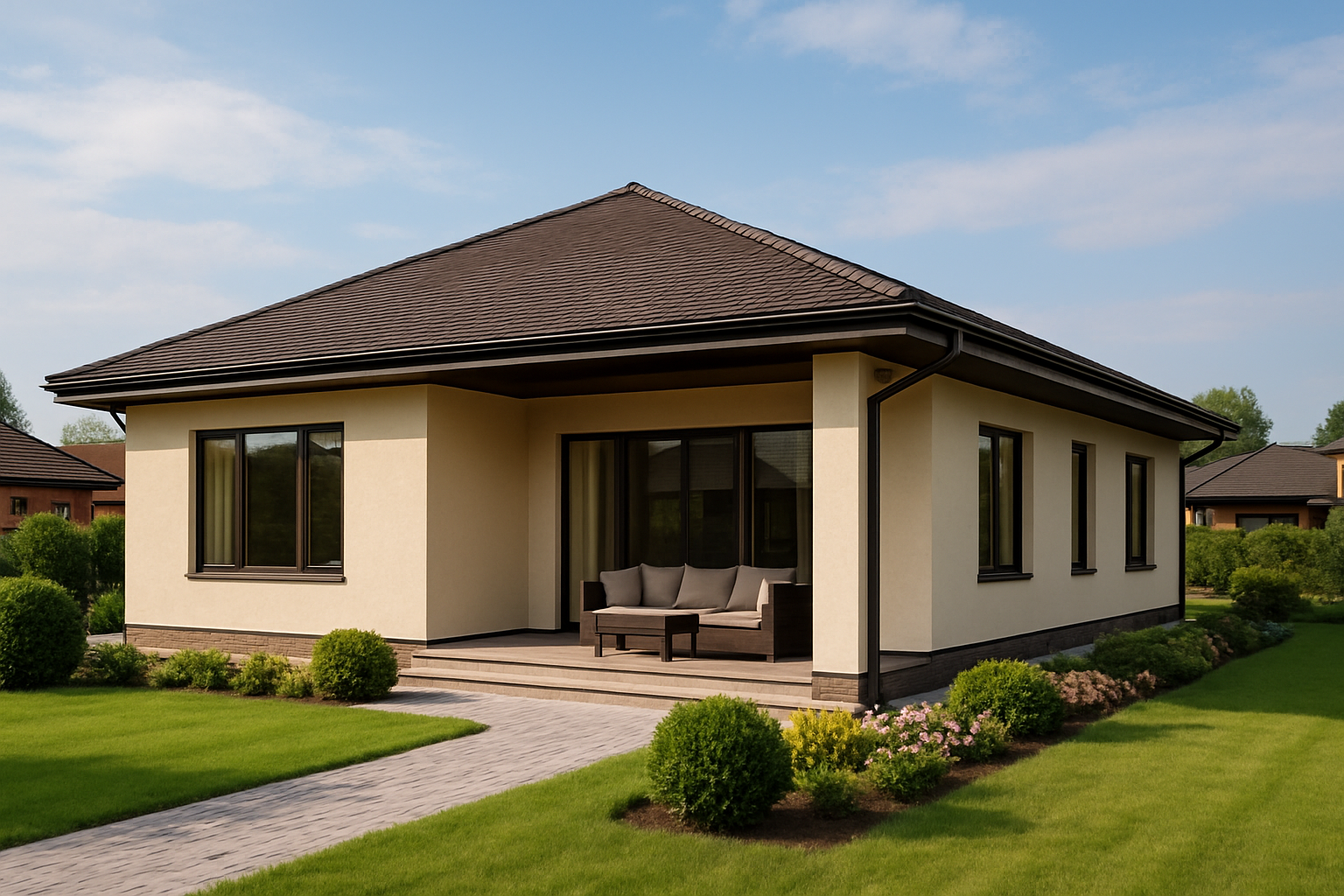 Дом из газобетона 150 кв.м